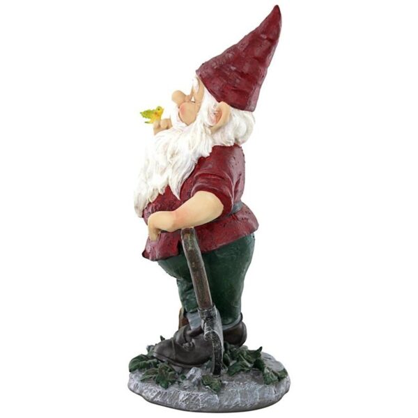 Design Toscano EU90015 7 Inch Birdy and Spader Garden Gnome