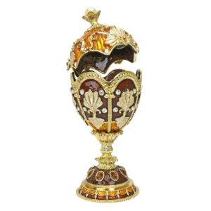 Design Toscano FH10761 Pavlousk 2 1/2 Inch Constantine Enameled Egg