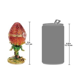 Design Toscano FH1305 2 Inch Strawberry Egg