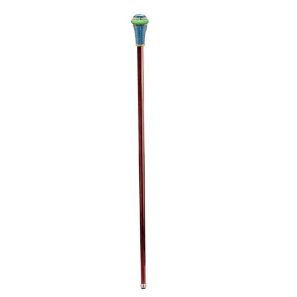 Design Toscano FH222 Imperial 2 Inch Peacocks Tail Faberge Walking Stick