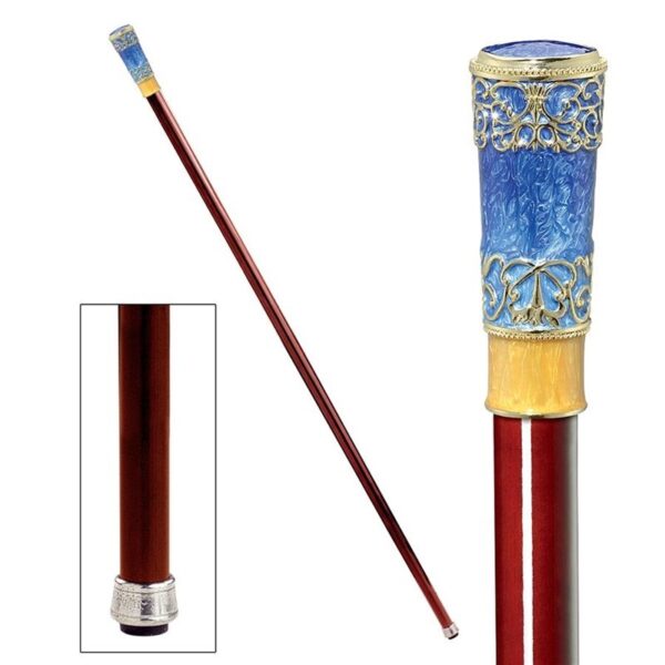 Design Toscano FH225 Imperial 2 Inch Napoleonic Faberge Walking Stick