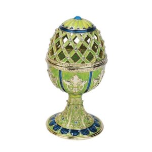 Design Toscano FH22652 3 Inch Verte Trellis Egg