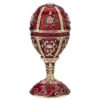 Design Toscano FH2479 2 Inch Russian Rosette Enameled Egg