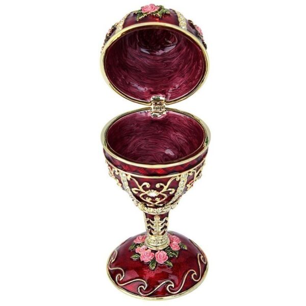 Design Toscano FH2479 2 Inch Russian Rosette Enameled Egg