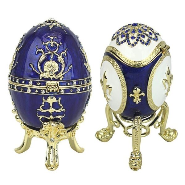 Design Toscano FH92962 2 Inch Set of Darya and Alyona Peterhof Eggs