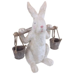 Design Toscano FU35349 15 Inch Ezekiel Rabbit Easter Bunny Statue