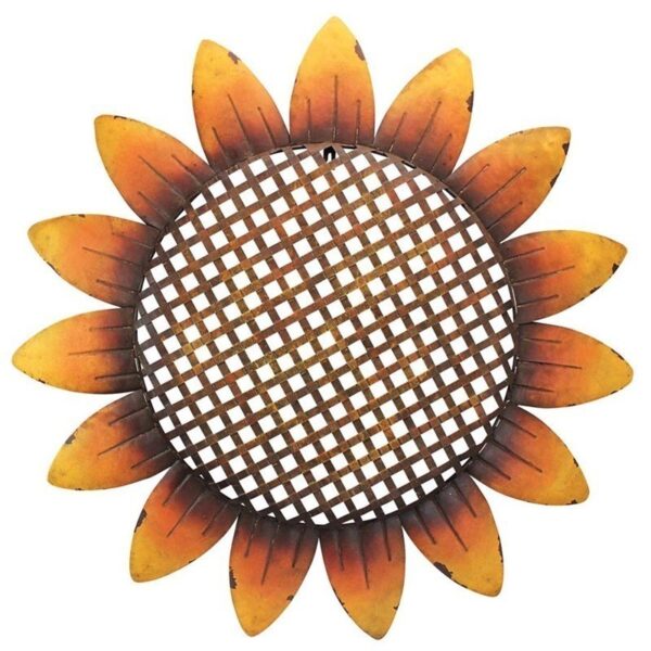 Design Toscano FU66999 33 Inch Van Grow Supersized Sunflower Frieze