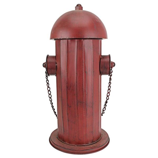 Design Toscano FU68858 9 Inch Medium Metal Replica Fire Hydrant