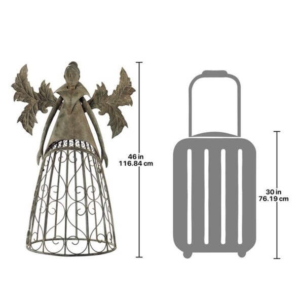 Design Toscano FU71593 30 Inch Tempest Metal Trellis Fairy