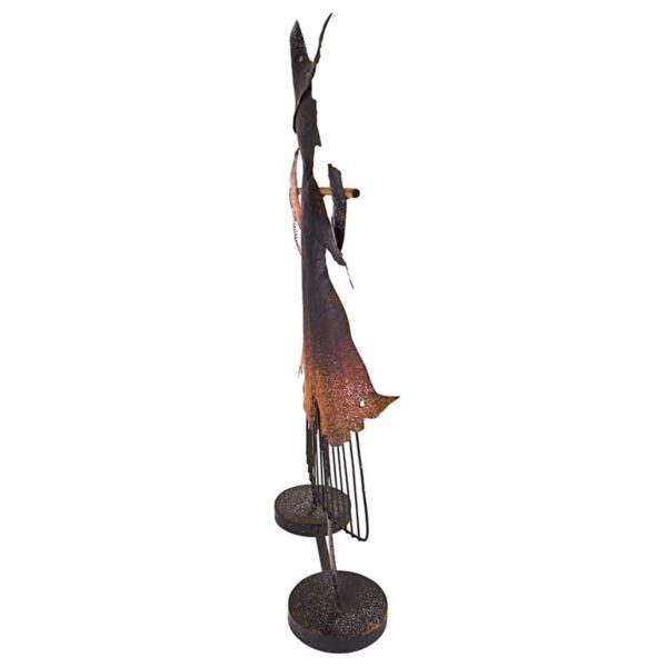 Design Toscano FU82955 20 1/2 Inch Bewitched Blaise Metal Witch Silhouette Statue