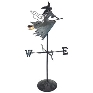 Design Toscano FU82967 12 Inch Witch Weathervane