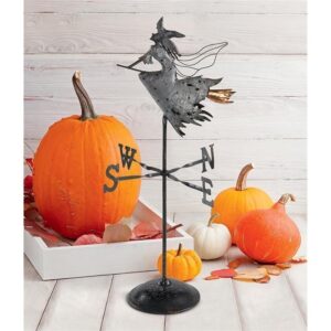 Design Toscano FU82967 12 Inch Witch Weathervane