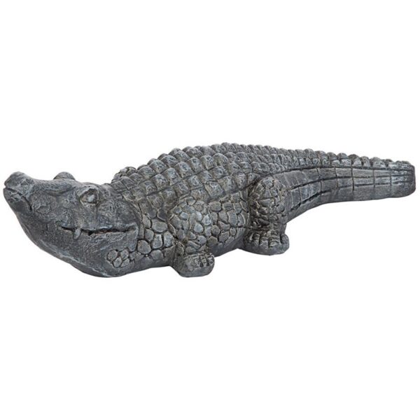 Design Toscano FU84355 25 Inch Chomper Swamp Beast Garden Gator Statue