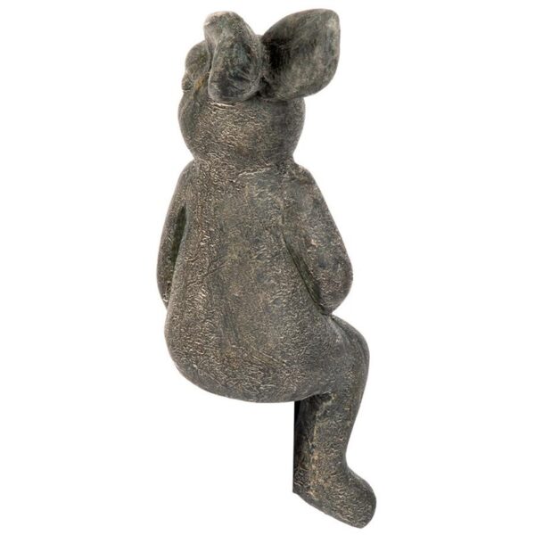 Design Toscano FU84558 8 1/2 Inch Residing Rabbit Sitting Bunny Statue