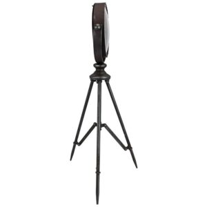 Design Toscano FU87958 10 Inch Verne Metal Tripod Tabletop Clock