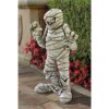 Design Toscano HF550413 13 1/2 Inch Wrapped Too Tight Garden Mummy Statue