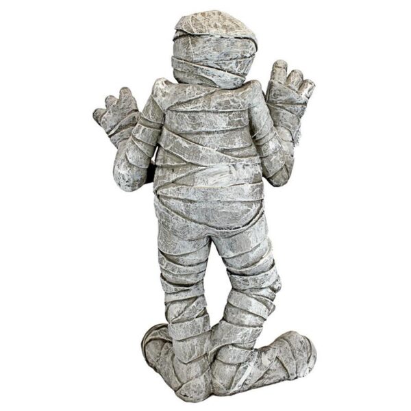 Design Toscano HF550413 13 1/2 Inch Wrapped Too Tight Garden Mummy Statue