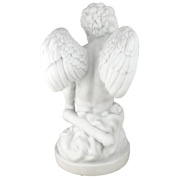 Design Toscano HF640012 10 1/2 Inch Mischievous Cupid Statue