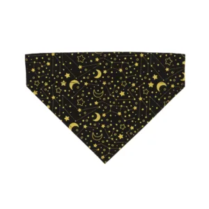 Accent Metallic Over the Collar Dog Bandana