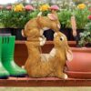 Design Toscano HT153 17 Inch Balancing Bunny Love Statue