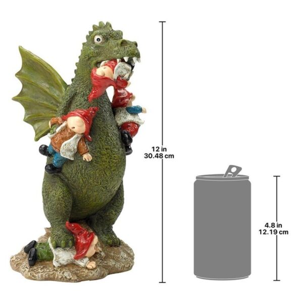 Design Toscano HT542331 9 Inch Dragons Gonna Get Ya Statue