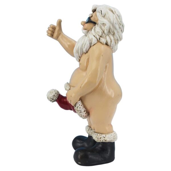 Design Toscano HT685320 4 Inch Santa Unwrapped Statue