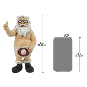 Design Toscano HT685320 4 Inch Santa Unwrapped Statue