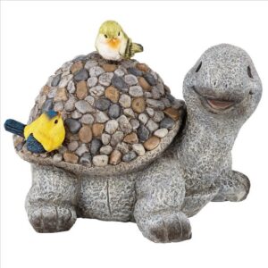 Design Toscano HT704931 12 Inch Pebbles The Turtle Garden Statue