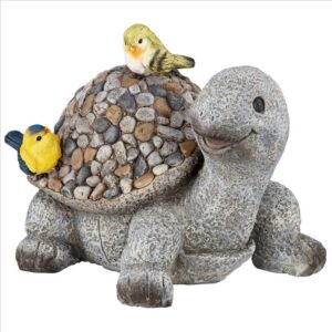 Design Toscano HT704931 12 Inch Pebbles The Turtle Garden Statue