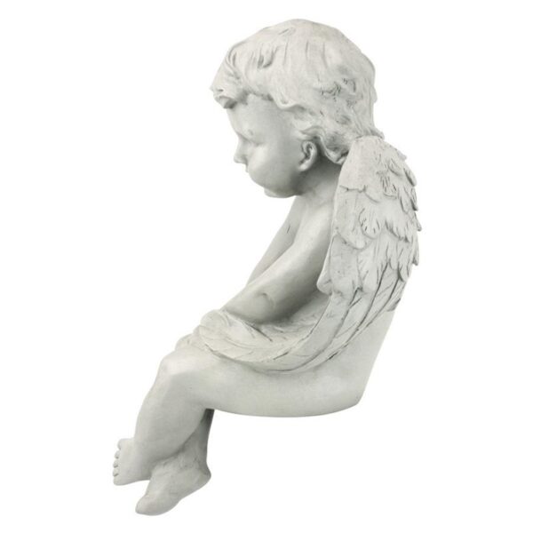 Design Toscano JE101261 7 1/2 Inch Angel of Meditation Statue