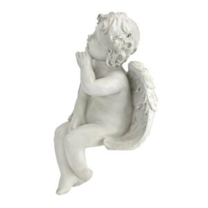 Design Toscano JE101291 8 Inch Angel of Contemplation Statue