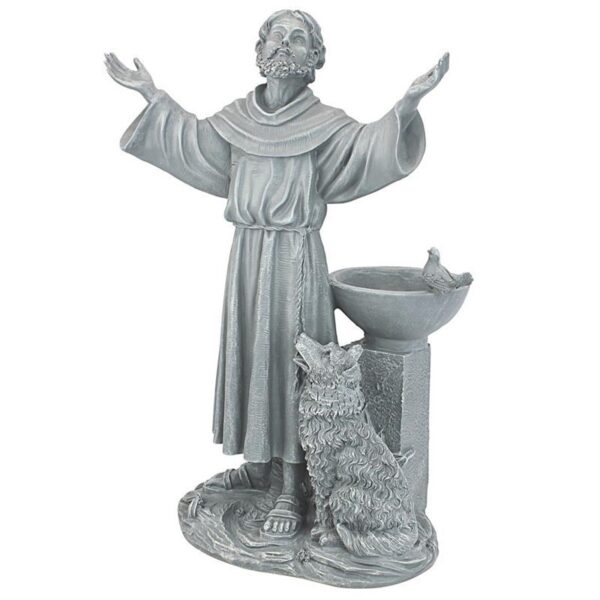 Design Toscano JE14106 12 Inch St Francis Garden Blessing Statue