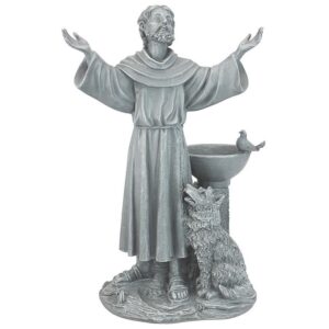 Design Toscano JE14106 12 Inch St Francis Garden Blessing Statue