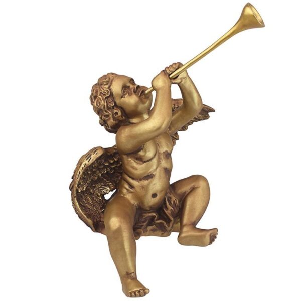 Design Toscano JE30801 7 Inch Trumpeting Boy Angel