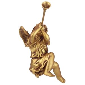 Design Toscano JE30802 7 Inch Trumpeting Girl Angel