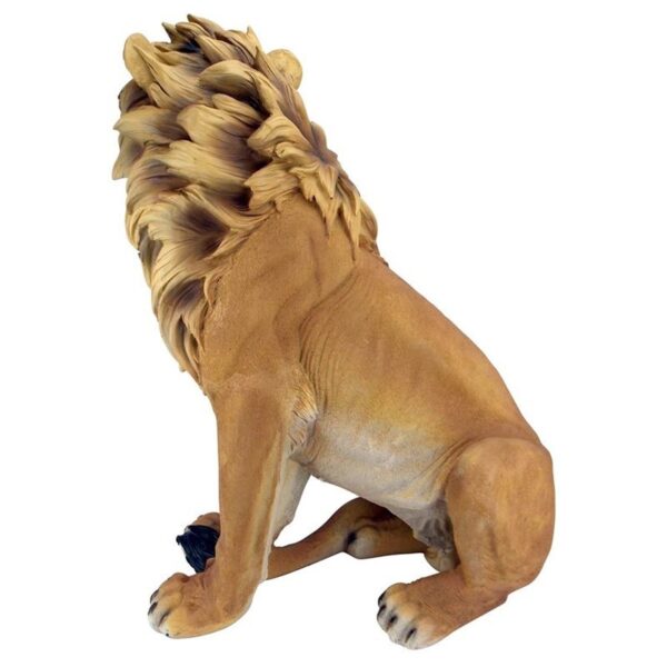 Design Toscano JE43201 21 Inch King of Beasts Lion