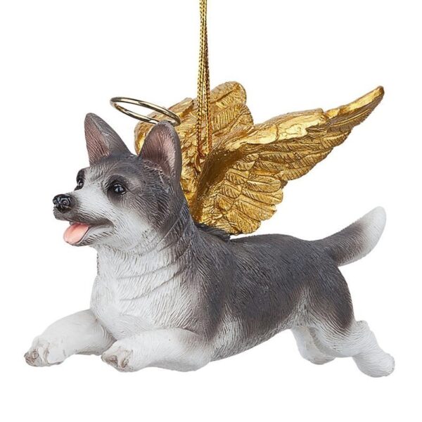 Design Toscano JH170720 4 Inch Angel Siberian Husky Ornament