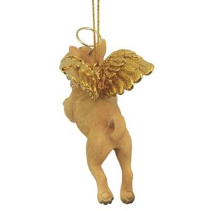 Design Toscano JH170724 4 Inch Angel Pug Ornament