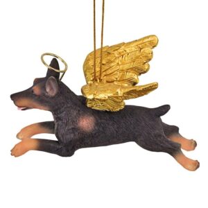 Design Toscano JH170726 4 Inch Angel Doberman Ornament