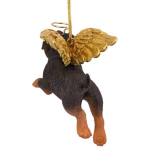 Design Toscano JH170727 4 Inch Angel Rottweiler Ornament