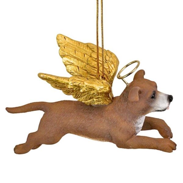 Design Toscano JH170729 4 Inch Angel Pitbull Ornament