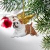 Design Toscano JH170733 4 Inch Honor The Pooch Bulldog Holiday Dog Angel Ornament