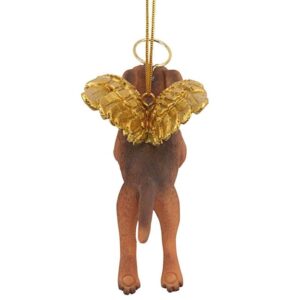 Design Toscano JH170734 4 Inch Angel Dachshund Ornament