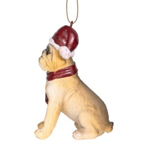 Design Toscano JH576304 3 Inch Bulldog Ornament