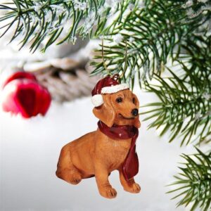 Design Toscano JH576308 4 Inch Dachshund Ornament