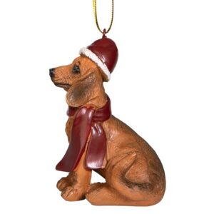 Design Toscano JH576308 4 Inch Dachshund Ornament