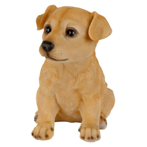 Design Toscano JQ100671 4 1/2 Inch Golden Retriever Puppy Partner Statue