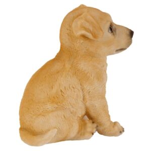 Design Toscano JQ100671 4 1/2 Inch Golden Retriever Puppy Partner Statue