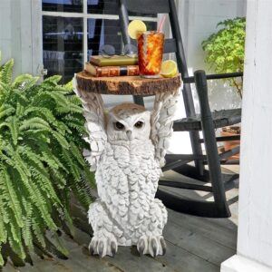 Design Toscano JQ10266 13 1/2 Inch Owl Table