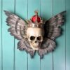 Design Toscano JQ10397 16 Inch Mortality Deaths Scull Wall Sculpture